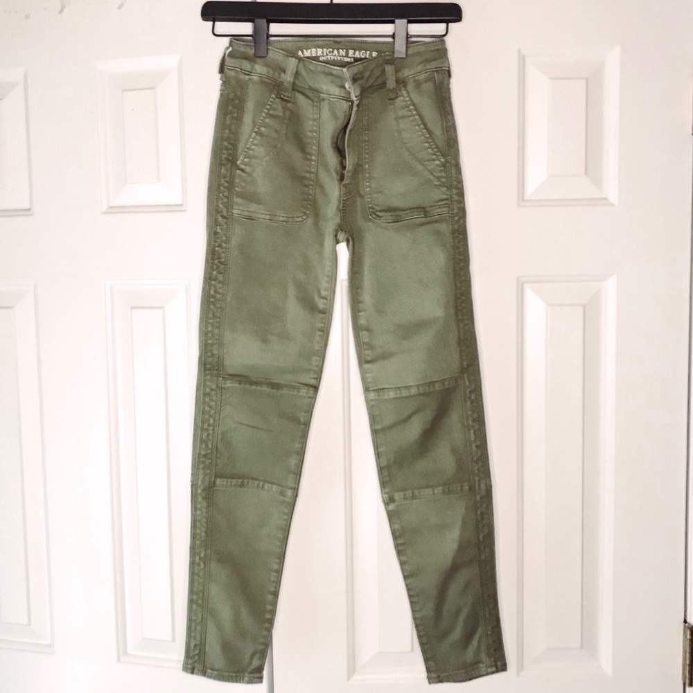 American Eagle High Rise Jegging Crop